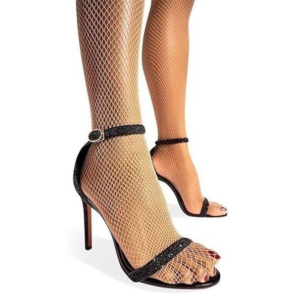 Sofsy B074S5R7LX Women Sz XS/Small Tan The Sophia-Capri Fishnet Tights Pantyhose - Picture 5 of 5